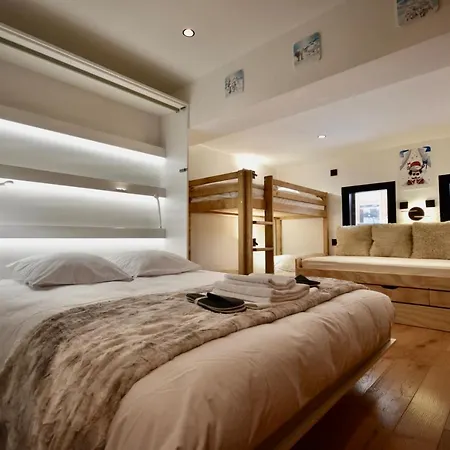 De Luxe Avec Magnifique Vue A Courchevel, 5 Chambres, 15 Pers 谷雪维尔