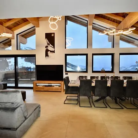 Alpstuga De Luxe Avec Magnifique Vue A Courchevel, 5 Chambres, 15 Pers Courchevel