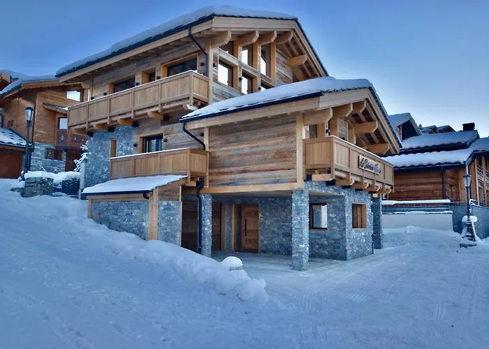 De Luxe Avec Magnifique Vue A Courchevel, 5 Chambres, 15 Pers شاليه