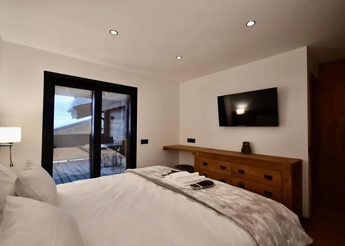 De Luxe Avec Magnifique Vue A Courchevel, 5 Chambres, 15 Pers شاليه