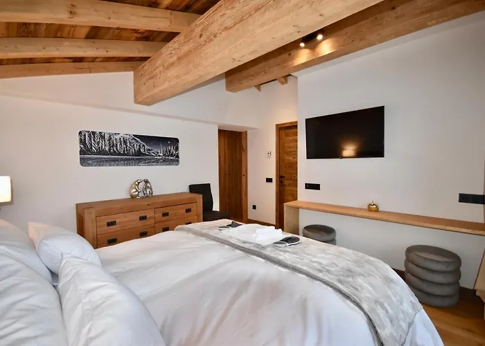 شاليه De Luxe Avec Magnifique Vue A Courchevel, 5 Chambres, 15 Pers *