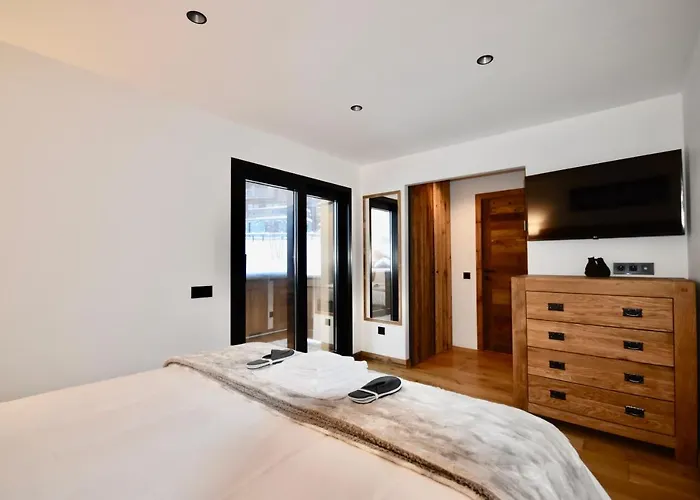 شاليه De Luxe Avec Magnifique Vue A Courchevel, 5 Chambres, 15 Pers *