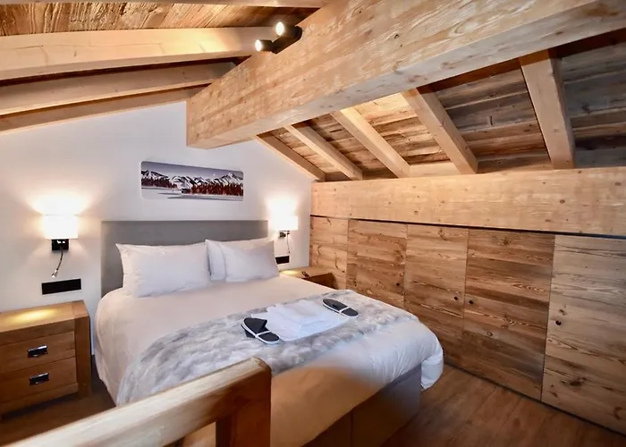 شاليه De Luxe Avec Magnifique Vue A Courchevel, 5 Chambres, 15 Pers كورشوفيل