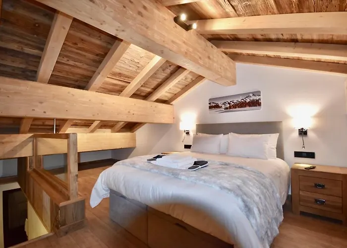 شاليه De Luxe Avec Magnifique Vue A Courchevel, 5 Chambres, 15 Pers