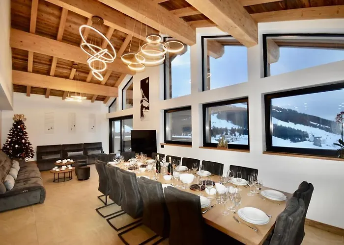 De Luxe Avec Magnifique Vue A Courchevel, 5 Chambres, 15 Pers